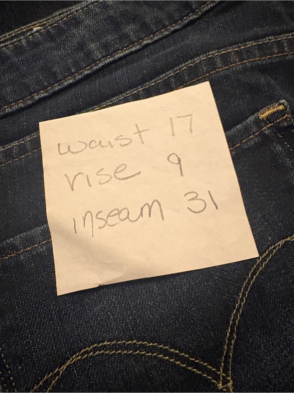 Levi’s Demi Curve Low Rise Dark Blue Jeans - Women - Picture 7 of 7